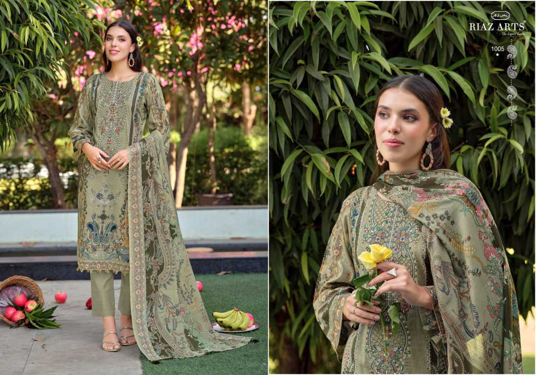 Riaz Arts Musafir Vol 44 by Mumtaz Arts Lawn Salwar Suit Catalog 6 Pcs (7) Riaz Arts Musafir Vol 44 by Mumtaz Arts Lawn Salwar Suit Catalog 6 Pcs - Image 8