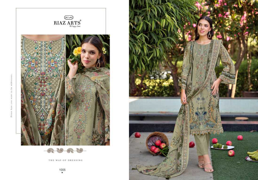 Riaz Arts Musafir Vol 44 by Mumtaz Arts Lawn Salwar Suit Catalog 6 Pcs (8) Riaz Arts Musafir Vol 44 by Mumtaz Arts Lawn Salwar Suit Catalog 6 Pcs - Image 9