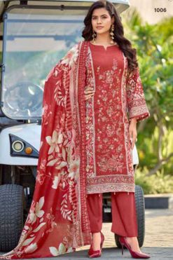 Riaz Arts Nawazish Vol 3 by Mumtaz Arts Cotton Salwar Suit Catalog 6 Pcs