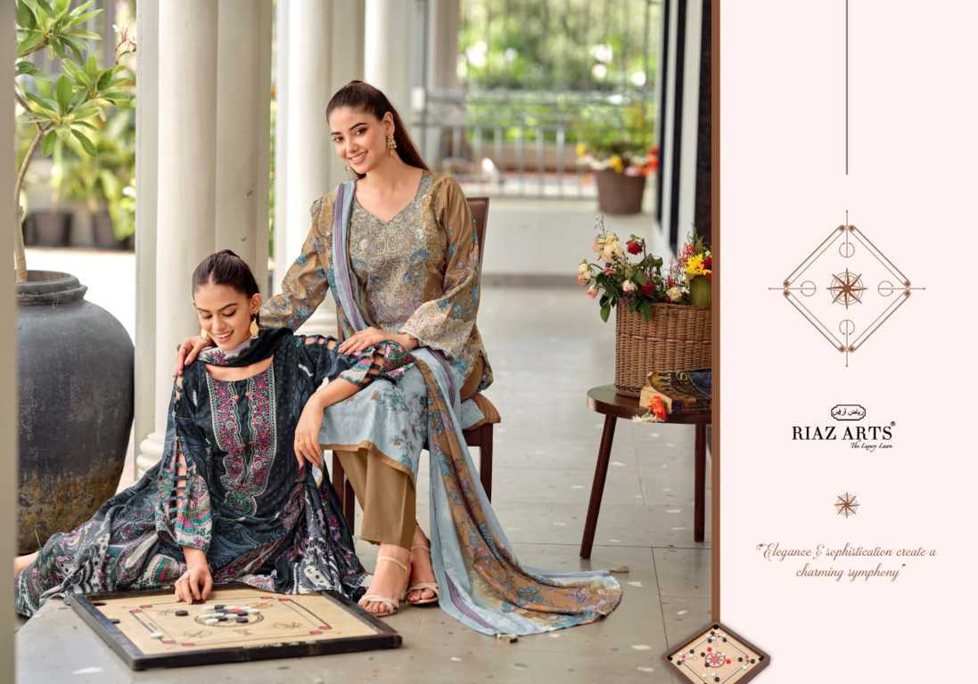 Riaz Arts Nayra Vol 42 by Mumtaz Arts Cotton Salwar Suit Catalog 8 Pcs (11) Riaz Arts Nayra Vol 42 by Mumtaz Arts Cotton Salwar Suit Catalog 8 Pcs - Image 12