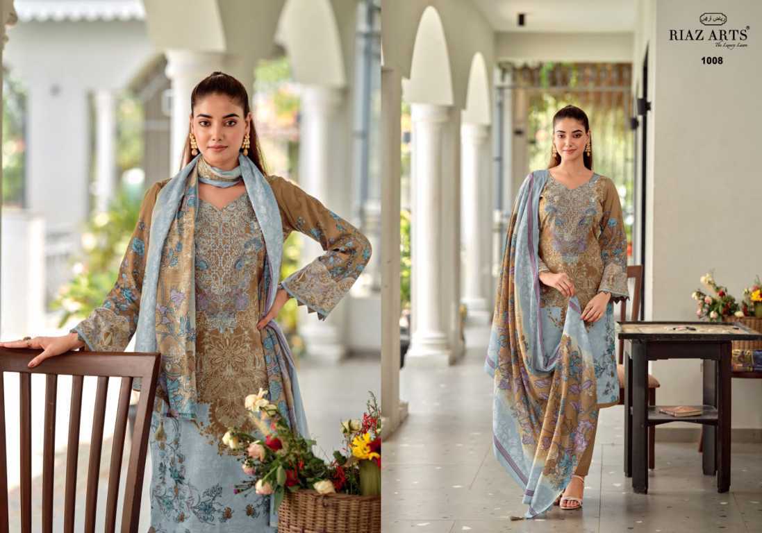 Riaz Arts Nayra Vol 42 by Mumtaz Arts Cotton Salwar Suit Catalog 8 Pcs (12) Riaz Arts Nayra Vol 42 by Mumtaz Arts Cotton Salwar Suit Catalog 8 Pcs - Image 13