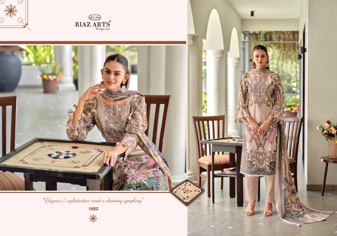 Riaz Arts Nayra Vol 42 by Mumtaz Arts Cotton Salwar Suit Catalog 8 Pcs (2) Riaz Arts Nayra Vol 42 by Mumtaz Arts Cotton Salwar Suit Catalog 8 Pcs - Image 3