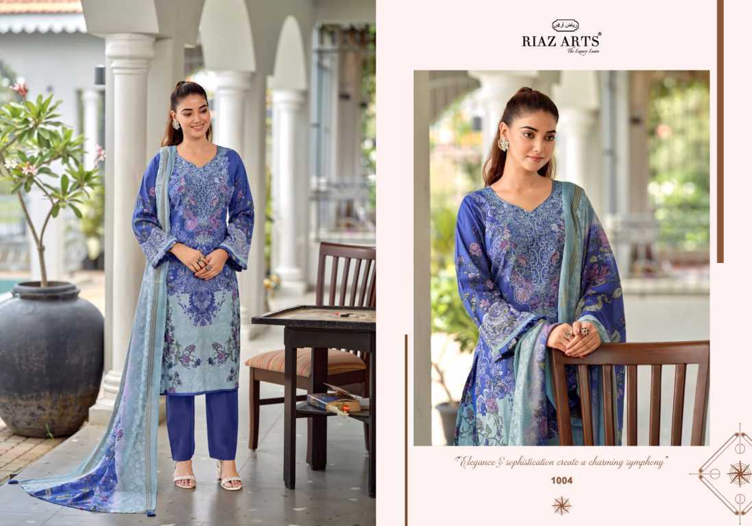Riaz Arts Nayra Vol 42 by Mumtaz Arts Cotton Salwar Suit Catalog 8 Pcs (6) Riaz Arts Nayra Vol 42 by Mumtaz Arts Cotton Salwar Suit Catalog 8 Pcs - Image 7