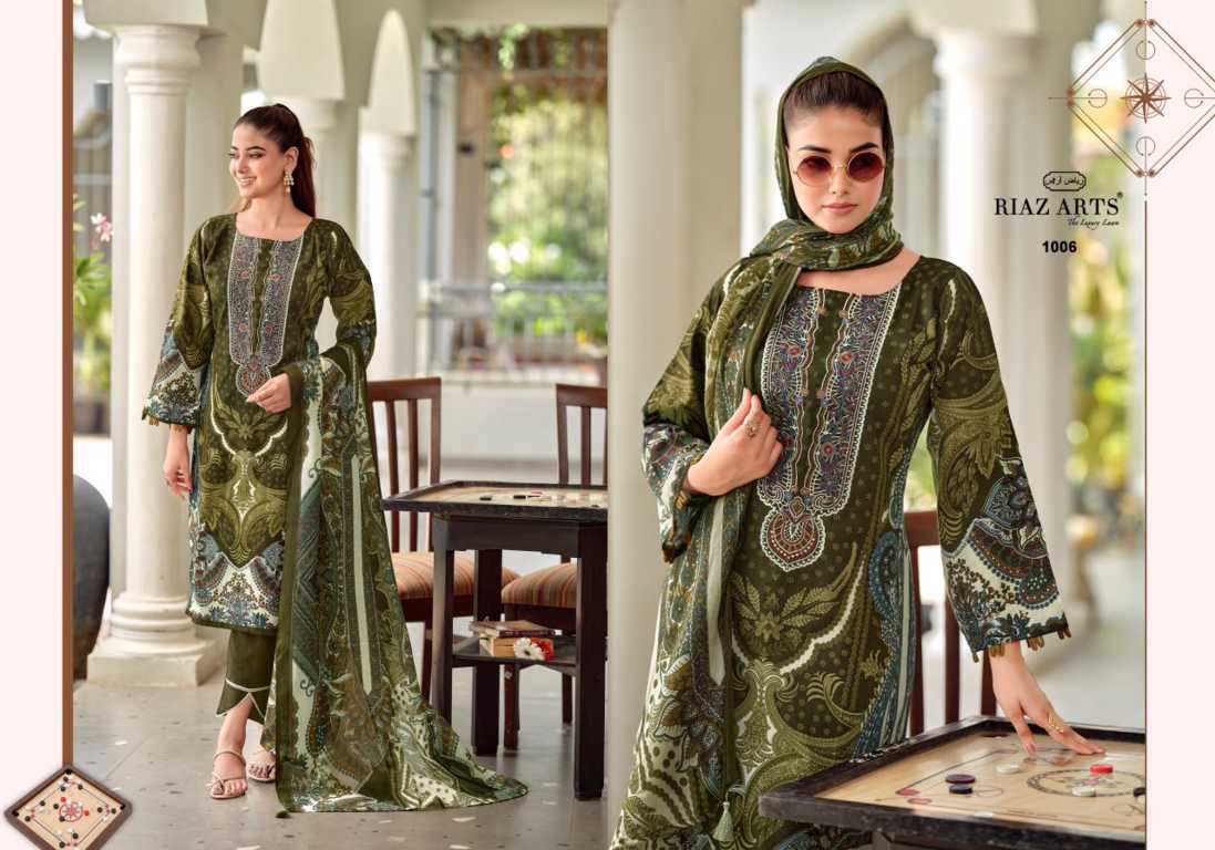 Riaz Arts Nayra Vol 42 by Mumtaz Arts Cotton Salwar Suit Catalog 8 Pcs (9) Riaz Arts Nayra Vol 42 by Mumtaz Arts Cotton Salwar Suit Catalog 8 Pcs - Image 10