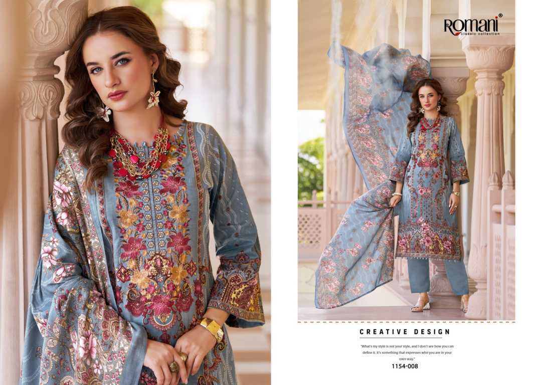 Romani Aarzu Vol 34 Cotton Salwar Suit Catalog 8 Pcs (11) Romani Aarzu Vol 34 Cotton Salwar Suit Catalog 8 Pcs - Image 12