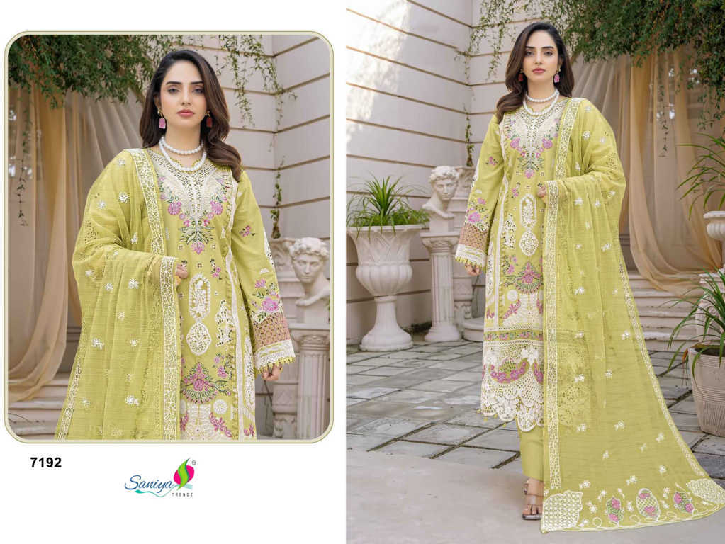 Saniya Trendz DN 7192-7194 Cotton Salwar Suit Catalog 3 Pcs (3) Saniya Trendz DN 7192-7194 Cotton Salwar Suit Catalog 3 Pcs - Image 4