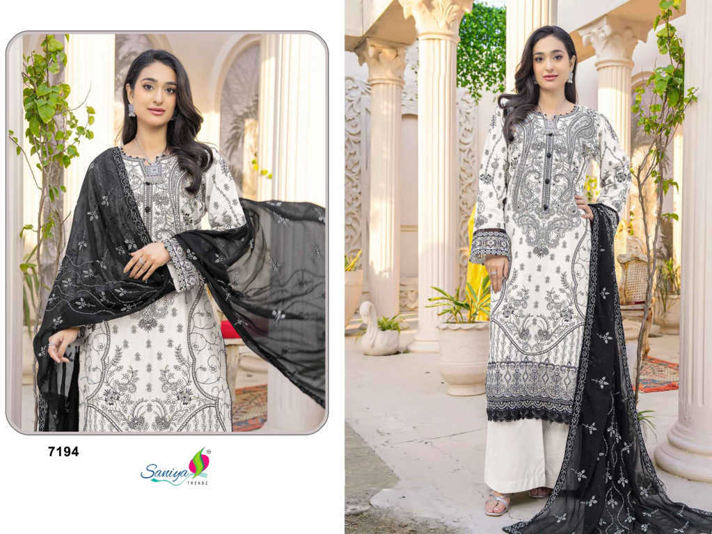 Saniya Trendz DN 7192-7194 Cotton Salwar Suit Catalog 3 Pcs (5) Saniya Trendz DN 7192-7194 Cotton Salwar Suit Catalog 3 Pcs - Image 6