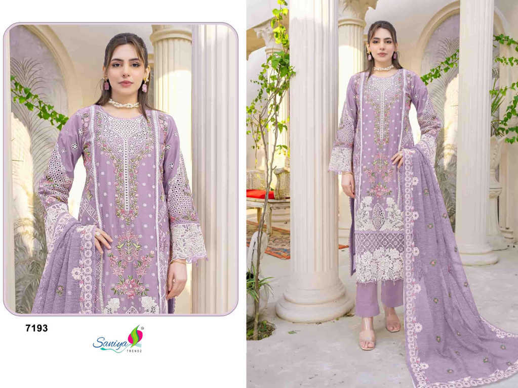 Saniya Trendz DN 7192-7194 Cotton Salwar Suit Catalog 3 Pcs (6) Saniya Trendz DN 7192-7194 Cotton Salwar Suit Catalog 3 Pcs - Image 7