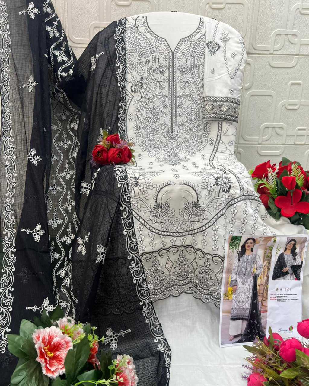 Saniya Trendz DN 7192-7194 Cotton Salwar Suit Catalog 3 Pcs (7) Saniya Trendz DN 7192-7194 Cotton Salwar Suit Catalog 3 Pcs - Image 8