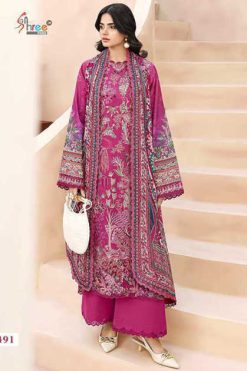 Shree Fabs Chevron Premium Collection Vol 16 Chiffon Cotton Salwar Suit Catalog 8 Pcs 247x371 - Surat Fabrics