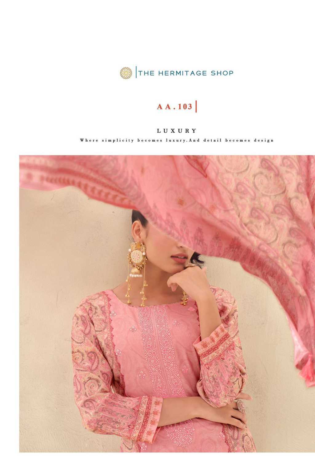 The Heritage Shop Aaranya Vol 5 Cotton Salwar Suit Catalog 4 Pcs (10) The Heritage Shop Aaranya Vol 5 Cotton Salwar Suit Catalog 4 Pcs - Image 11