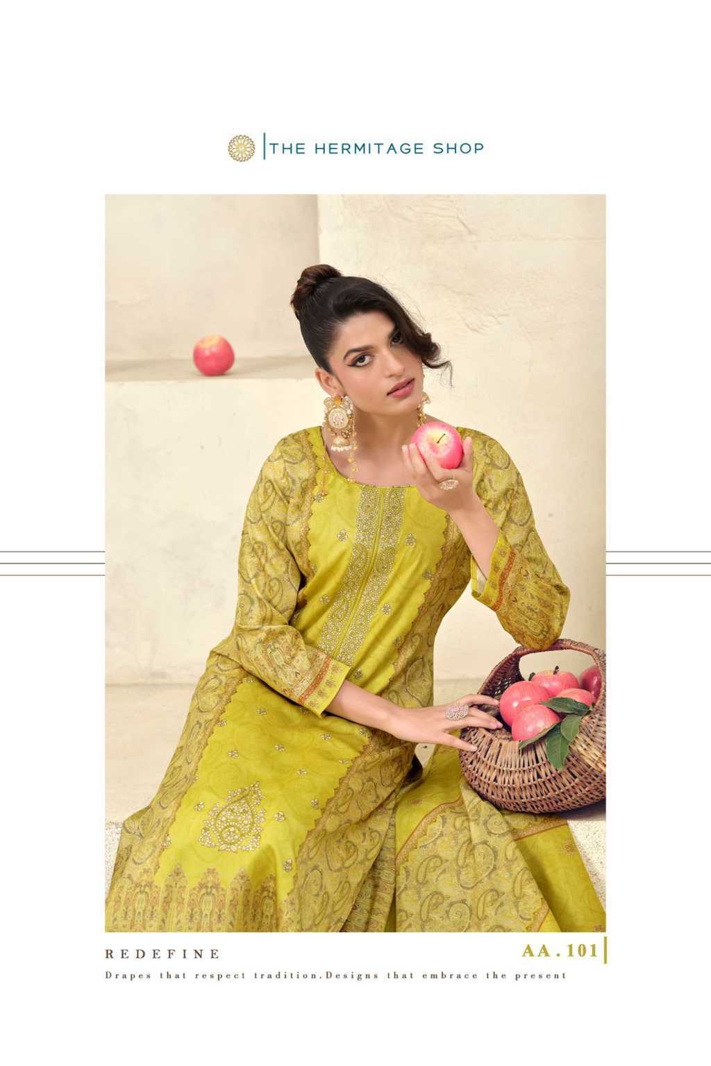 The Heritage Shop Aaranya Vol 5 Cotton Salwar Suit Catalog 4 Pcs (14) The Heritage Shop Aaranya Vol 5 Cotton Salwar Suit Catalog 4 Pcs - Image 15