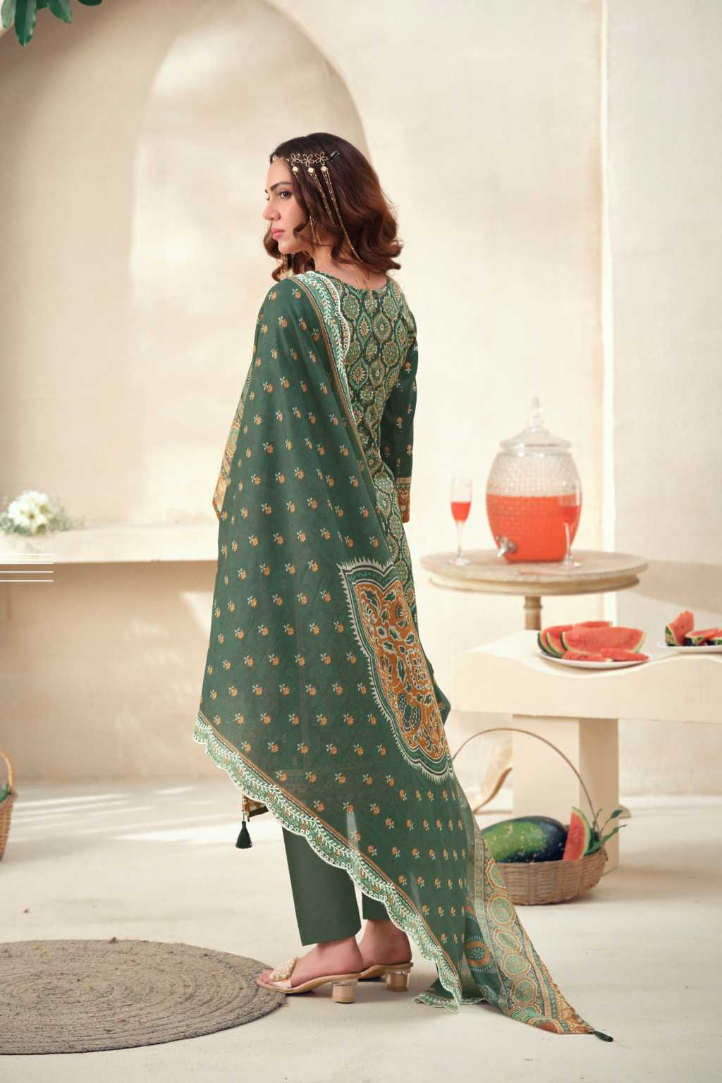 The Heritage Shop Ajrakh Vol 1 Cotton Salwar Suit Catalog 4 Pcs (18) The Heritage Shop Ajrakh Vol 1 Cotton Salwar Suit Catalog 4 Pcs - Image 19
