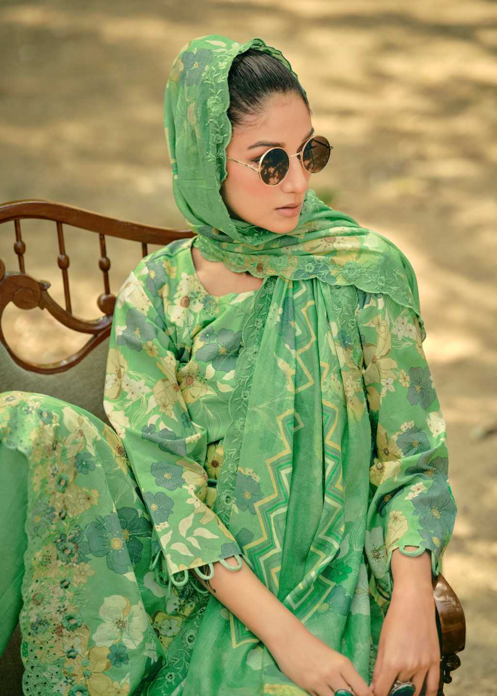 The Heritage Shop Iznik Vol 2 Cotton Salwar Suit Catalog 4 Pcs - Image 18