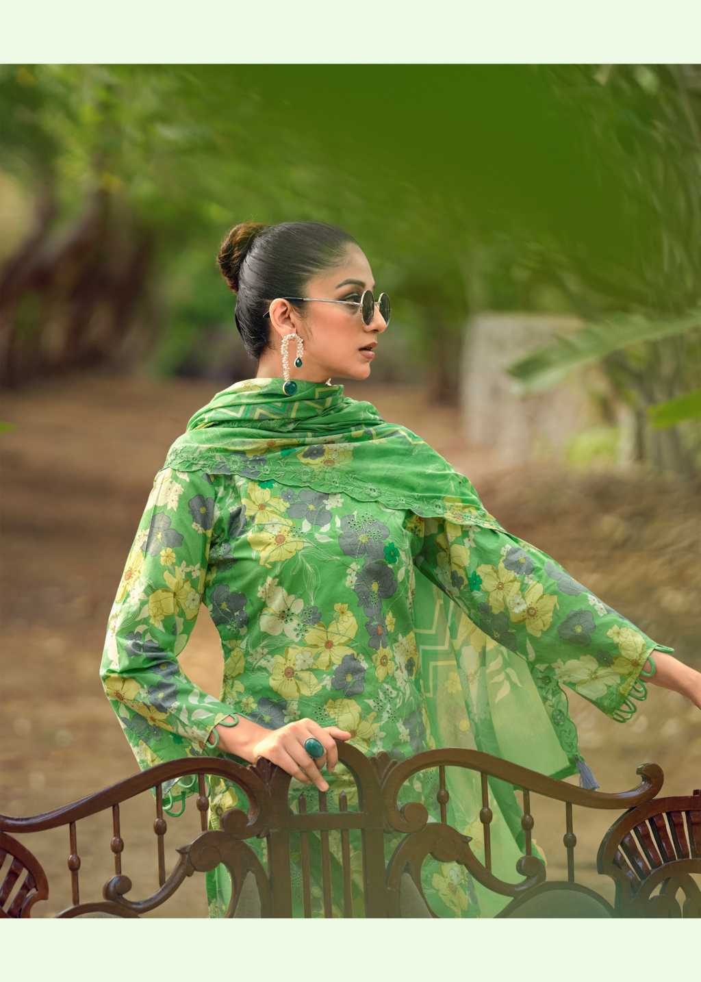The Heritage Shop Iznik Vol 2 Cotton Salwar Suit Catalog 4 Pcs - Image 7