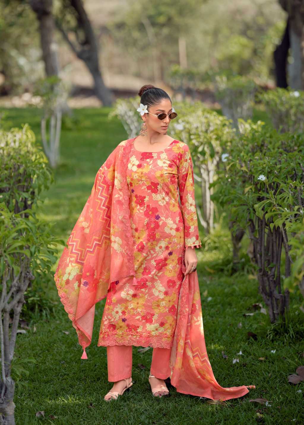 The Heritage Shop Iznik Vol 2 Cotton Salwar Suit Catalog 4 Pcs - Image 8