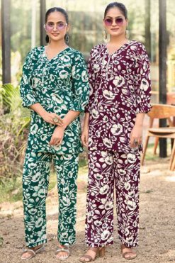 Woodee Pihu CO ORD Wholesale Catalog 6 Pcs 247x371 - Surat Fabrics