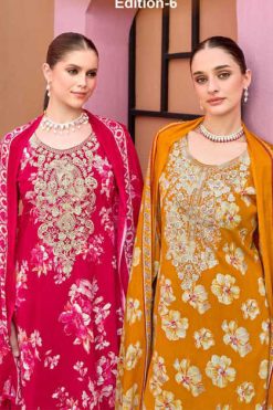Alok 24 Carat Vol 6 Viscose Salwar Suit Catalog 6 Pcs 247x371 - Surat Fabrics