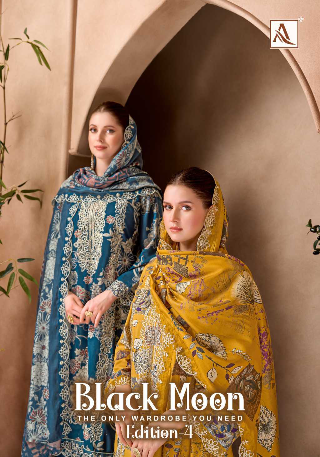 Alok Black Moon Vol 4 Viscose Salwar Suit Catalog 6 Pcs (1) Alok Black Moon Vol 4 Viscose Salwar Suit Catalog 6 Pcs - Image 2