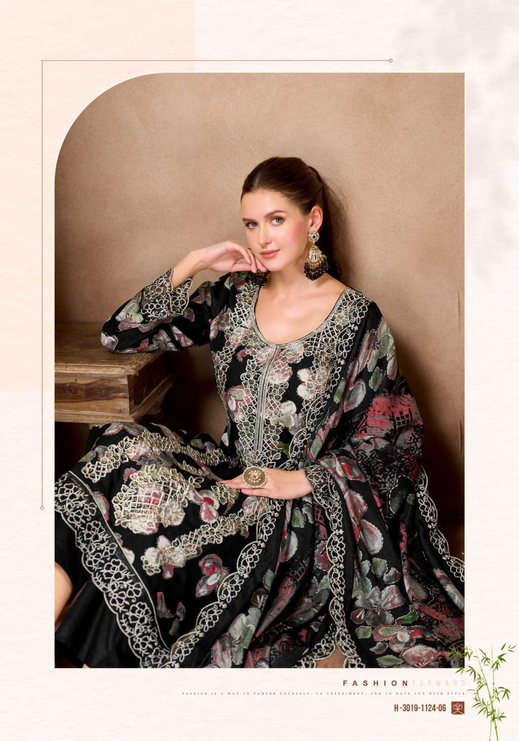 Alok Black Moon Vol 4 Viscose Salwar Suit Catalog 6 Pcs (14) Alok Black Moon Vol 4 Viscose Salwar Suit Catalog 6 Pcs - Image 15