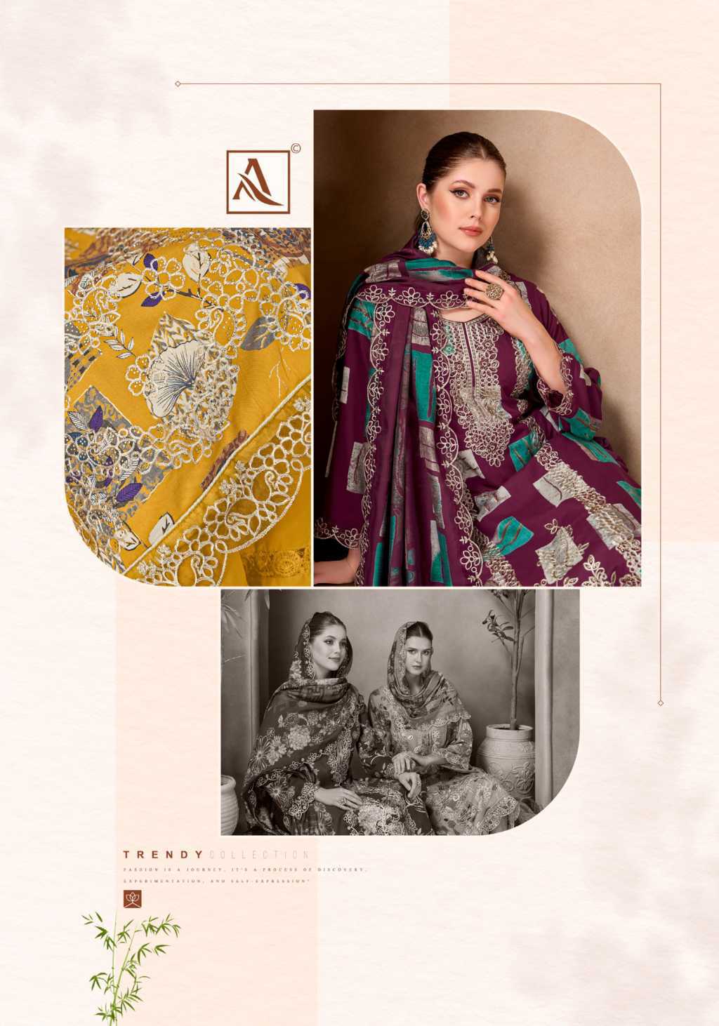 Alok Black Moon Vol 4 Viscose Salwar Suit Catalog 6 Pcs (3) Alok Black Moon Vol 4 Viscose Salwar Suit Catalog 6 Pcs - Image 4