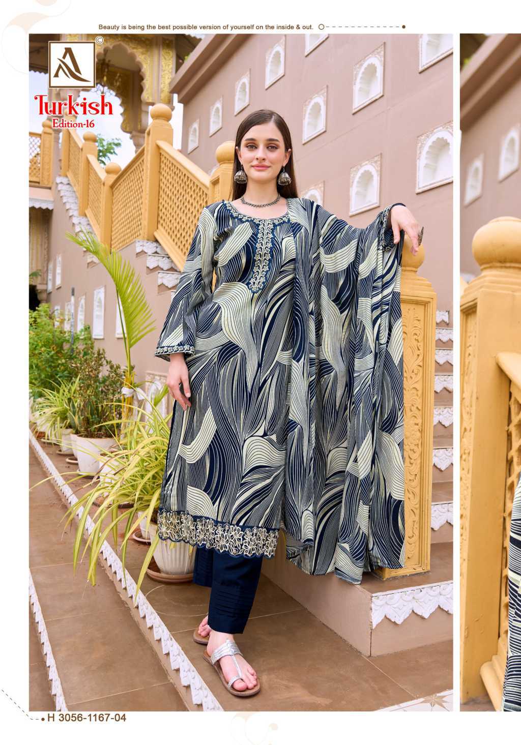 Alok Turkish Vol 16 Viscose Salwar Suit Catalog 6 Pcs (10) Alok Turkish Vol 16 Viscose Salwar Suit Catalog 6 Pcs - Image 11