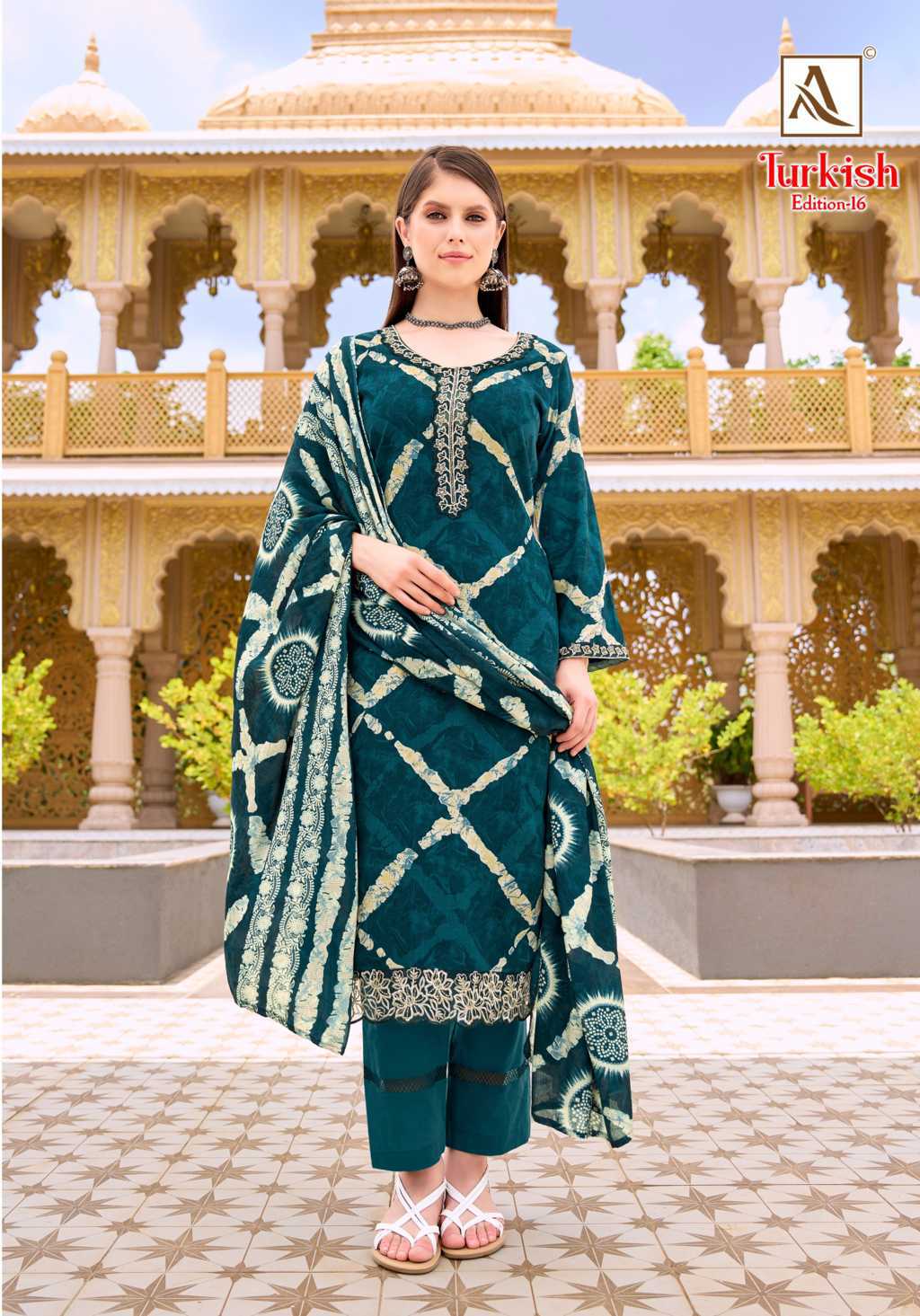 Alok Turkish Vol 16 Viscose Salwar Suit Catalog 6 Pcs (7) Alok Turkish Vol 16 Viscose Salwar Suit Catalog 6 Pcs - Image 8