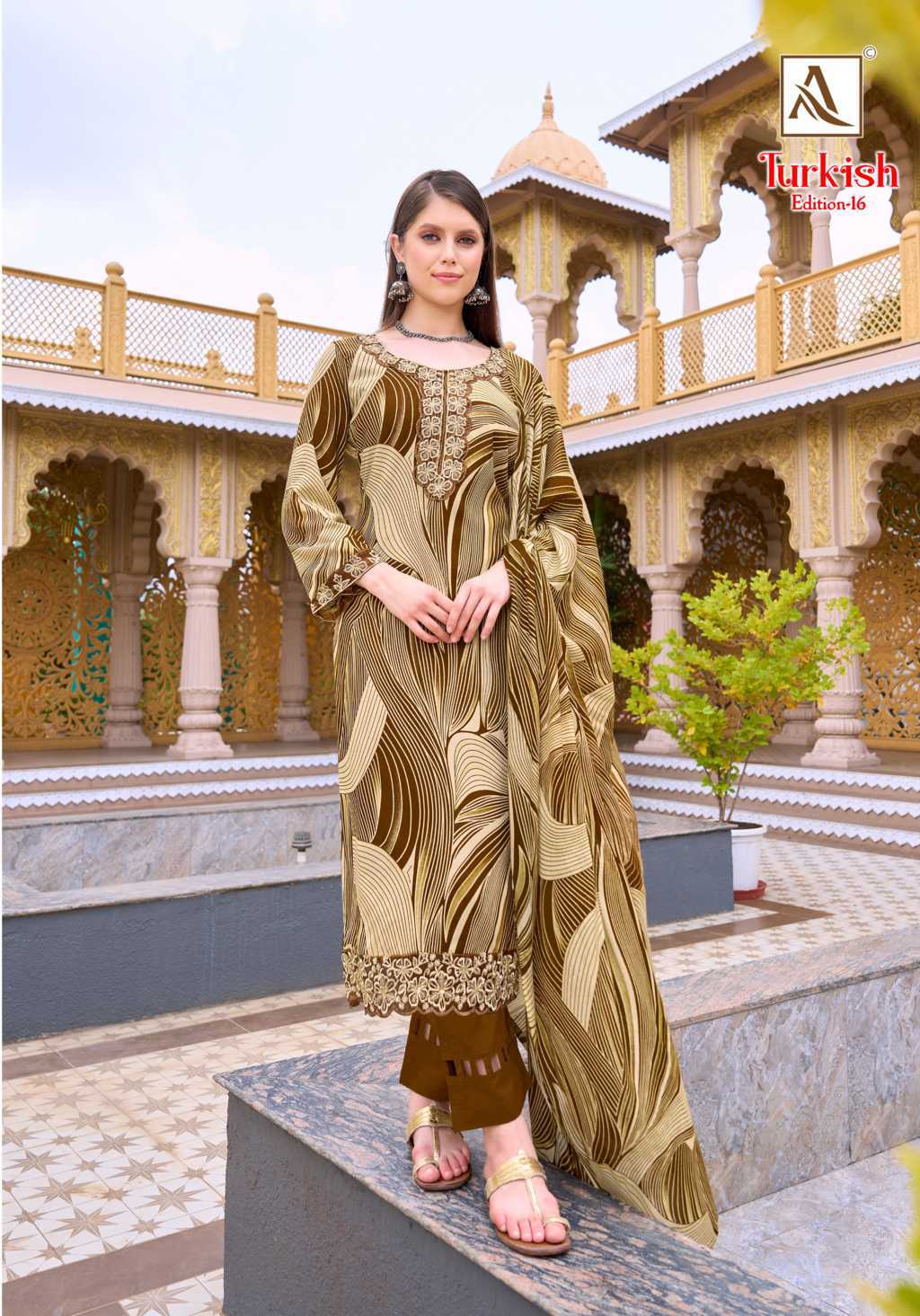 Alok Turkish Vol 16 Viscose Salwar Suit Catalog 6 Pcs (9) Alok Turkish Vol 16 Viscose Salwar Suit Catalog 6 Pcs - Image 10