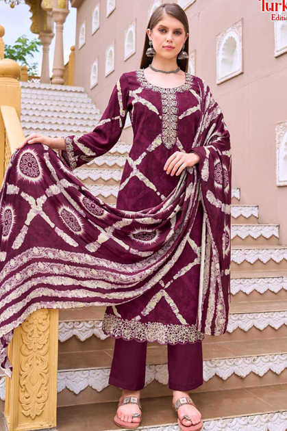 Alok Turkish Vol 16 Viscose Salwar Suit Catalog 6 Pcs Alok Turkish Vol 16 Viscose Salwar Suit Catalog 6 Pcs