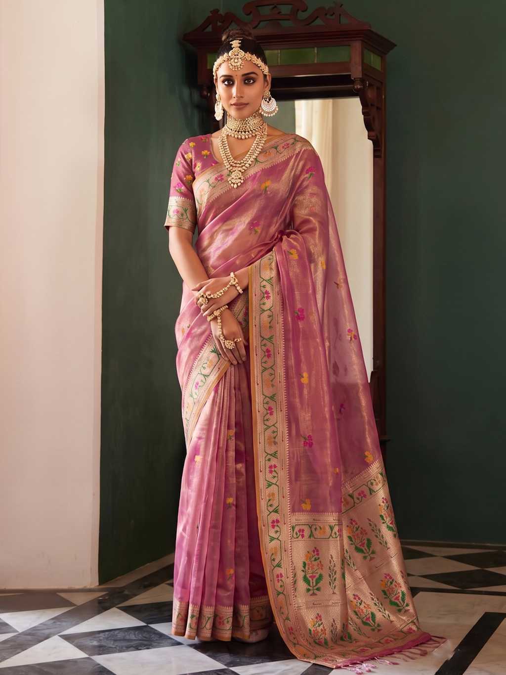 Astita Maheshwari Silk Saree Sari Catalog 6 Pcs (1) Astita Maheshwari Silk Saree Sari Catalog 6 Pcs - Image 2