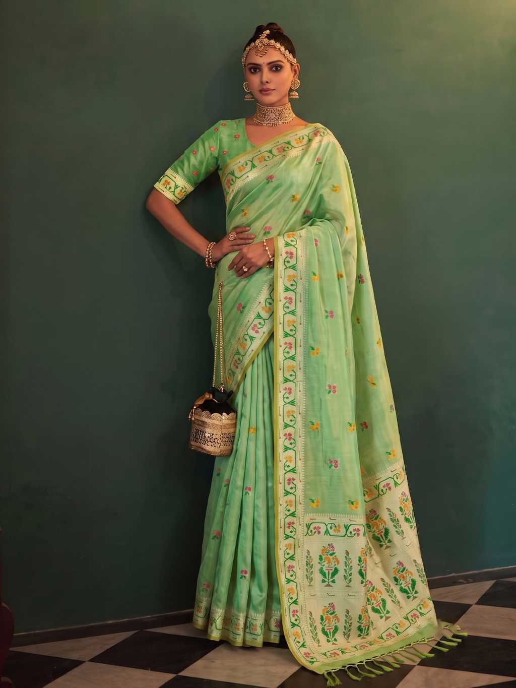 Astita Maheshwari Silk Saree Sari Catalog 6 Pcs (3) Astita Maheshwari Silk Saree Sari Catalog 6 Pcs - Image 4