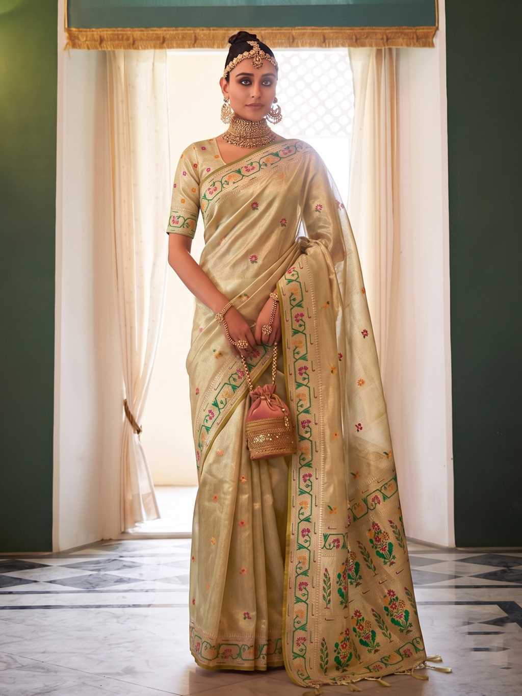 Astita Maheshwari Silk Saree Sari Catalog 6 Pcs (6) Astita Maheshwari Silk Saree Sari Catalog 6 Pcs - Image 7