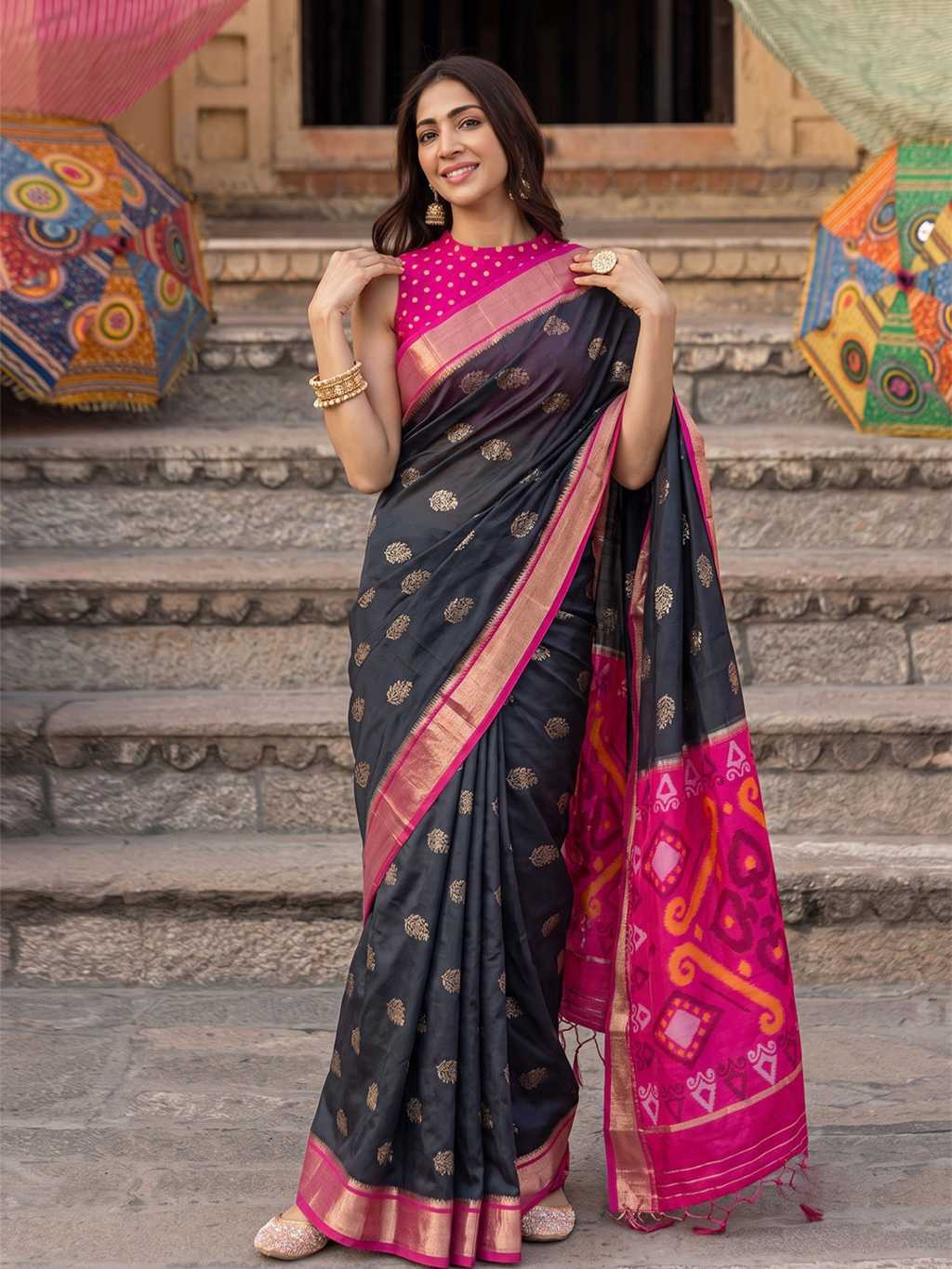 Astita Rivaaz Silk Saree Sari Catalog 8 Pcs (1) Astita Rivaaz Silk Saree Sari Catalog 8 Pcs - Image 2