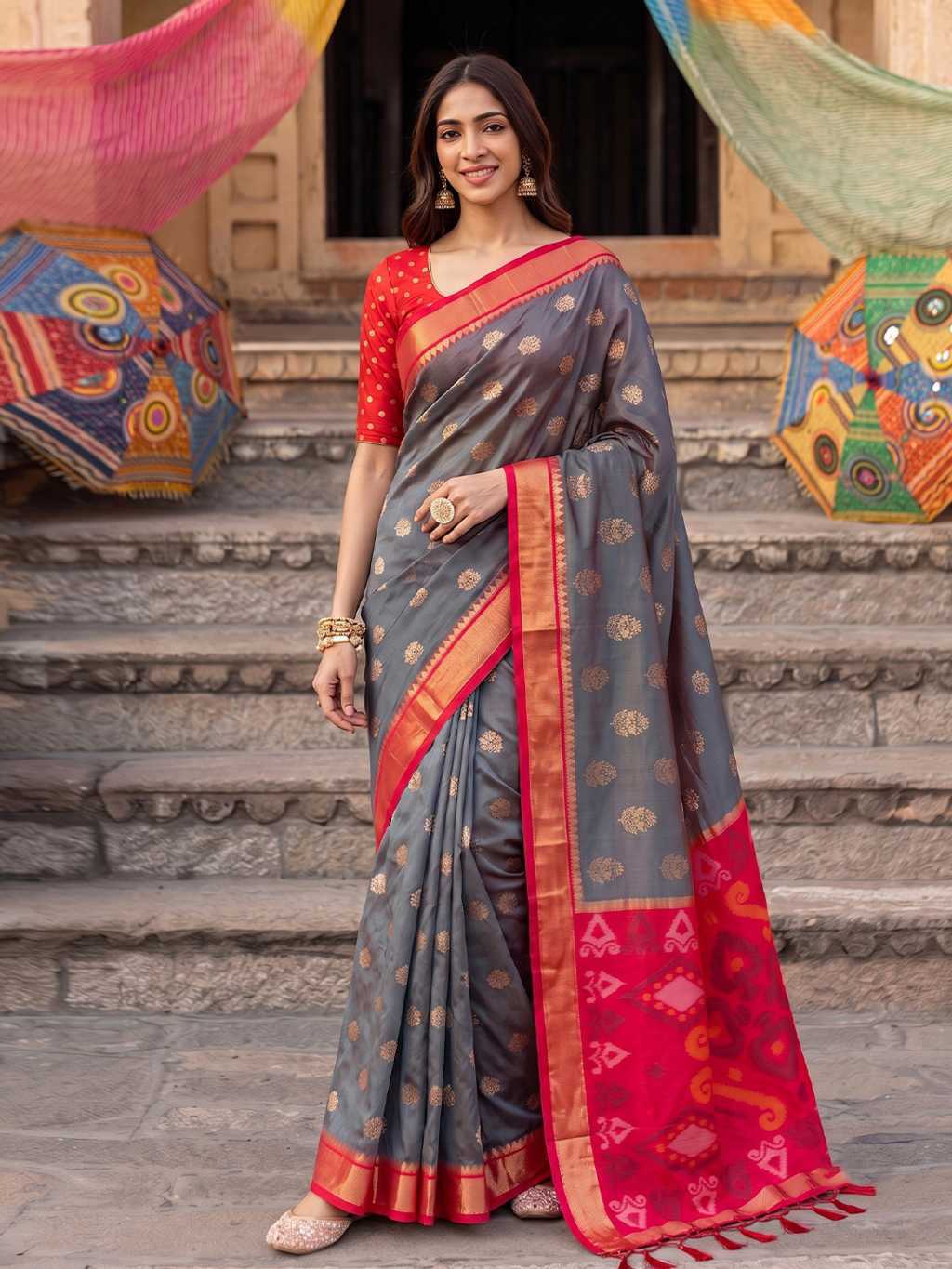Astita Rivaaz Silk Saree Sari Catalog 8 Pcs (3) Astita Rivaaz Silk Saree Sari Catalog 8 Pcs - Image 4