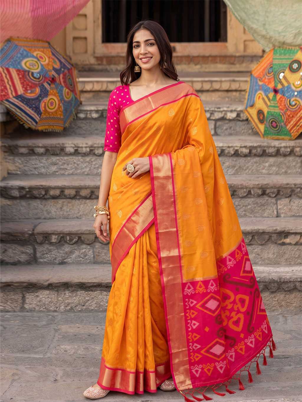 Astita Rivaaz Silk Saree Sari Catalog 8 Pcs (7) Astita Rivaaz Silk Saree Sari Catalog 8 Pcs - Image 8