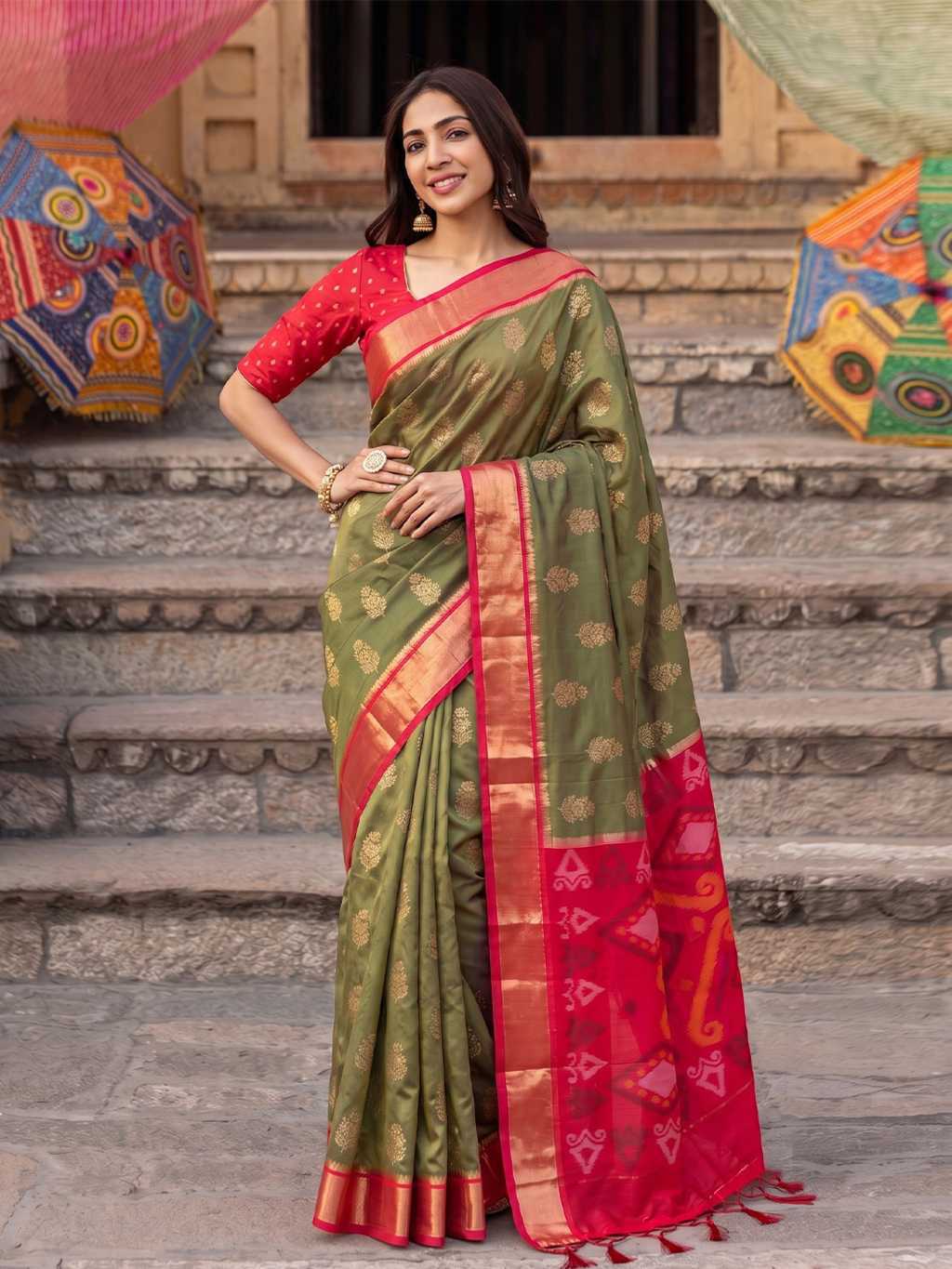 Astita Rivaaz Silk Saree Sari Catalog 8 Pcs (8) Astita Rivaaz Silk Saree Sari Catalog 8 Pcs - Image 9