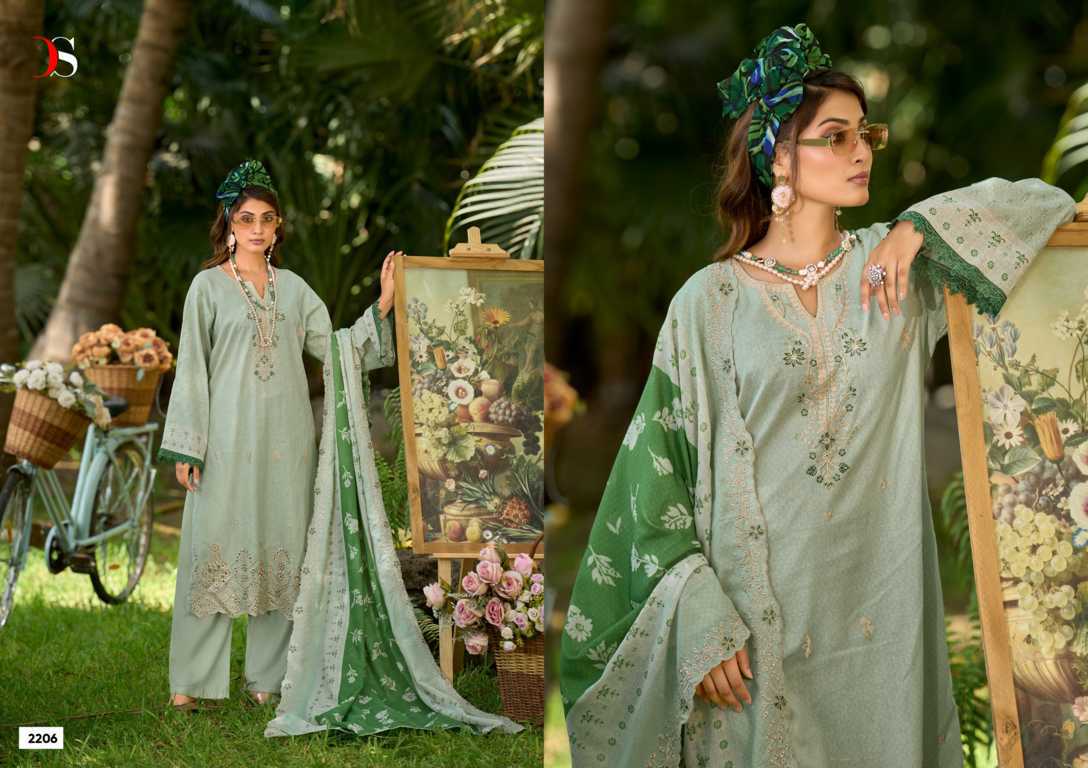 Deepsy Bin Saeed Lawn Collection Vol 22 Salwar Suit Catalog 8 Pcs (7) Deepsy Bin Saeed Lawn Collection Vol 22 Salwar Suit Catalog 8 Pcs - Image 8