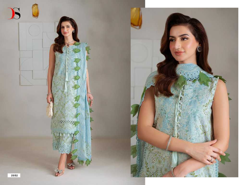 Deepsy Jade Bagh Vol 2 Chiffon Cotton Salwar Suit Catalog 8 Pcs (7) Deepsy Jade Bagh Vol 2 Chiffon Cotton Salwar Suit Catalog 8 Pcs - Image 8