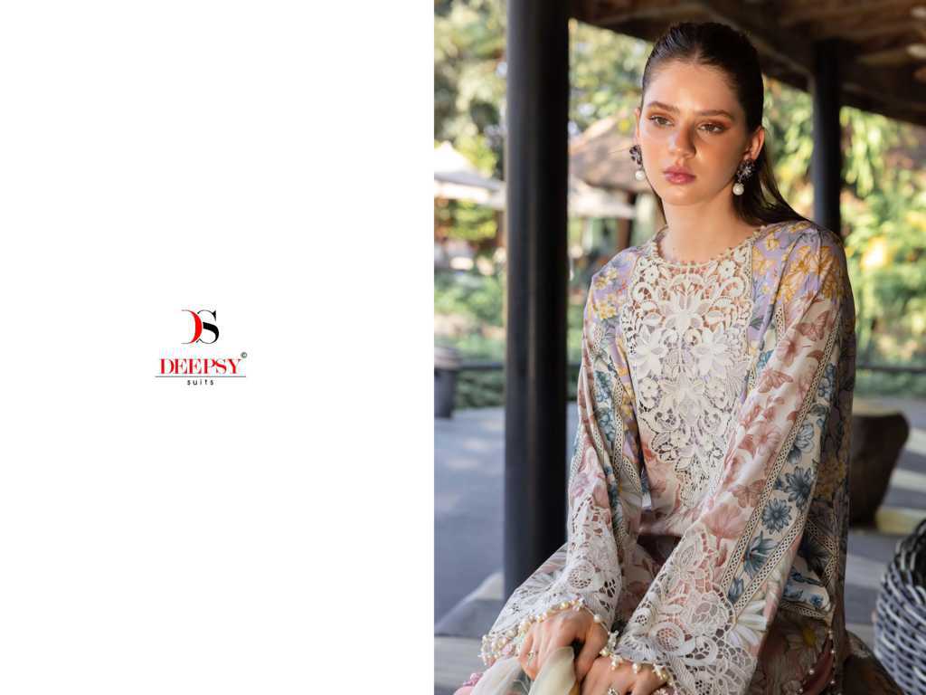 Deepsy Maria B M Print Vol 6 NX Chiffon Cotton Salwar Suit Catalog 6 Pcs (10) Deepsy Maria B M Print Vol 6 NX Chiffon Cotton Salwar Suit Catalog 6 Pcs - Image 11