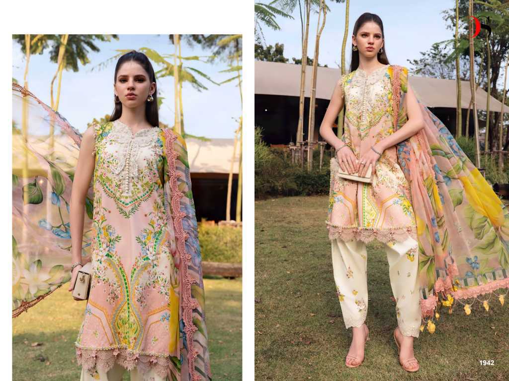 Deepsy Maria B M Print Vol 6 NX Chiffon Cotton Salwar Suit Catalog 6 Pcs (2) Deepsy Maria B M Print Vol 6 NX Chiffon Cotton Salwar Suit Catalog 6 Pcs - Image 3