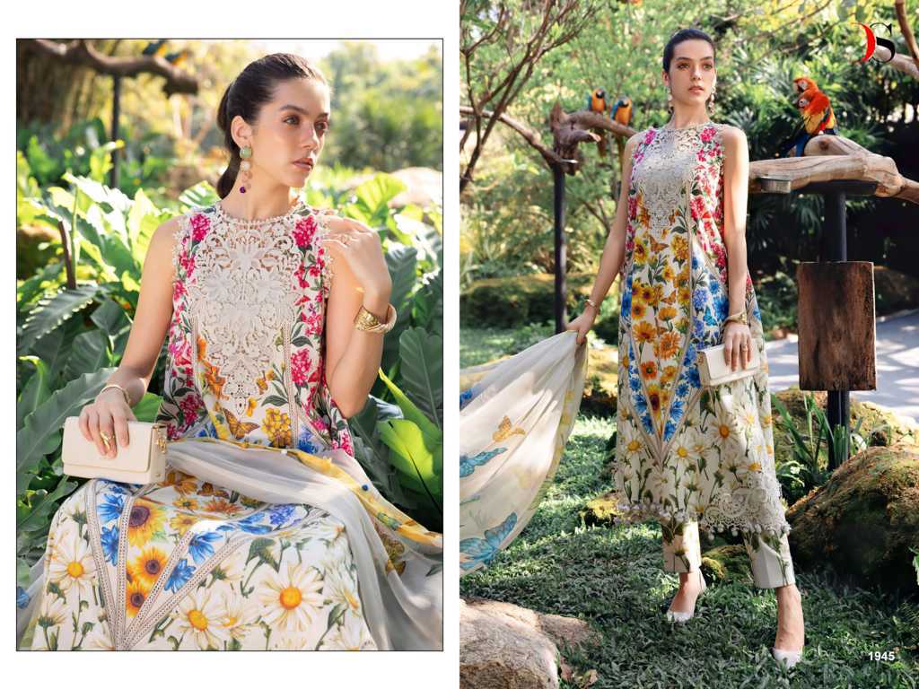 Deepsy Maria B M Print Vol 6 NX Chiffon Cotton Salwar Suit Catalog 6 Pcs (7) Deepsy Maria B M Print Vol 6 NX Chiffon Cotton Salwar Suit Catalog 6 Pcs - Image 8