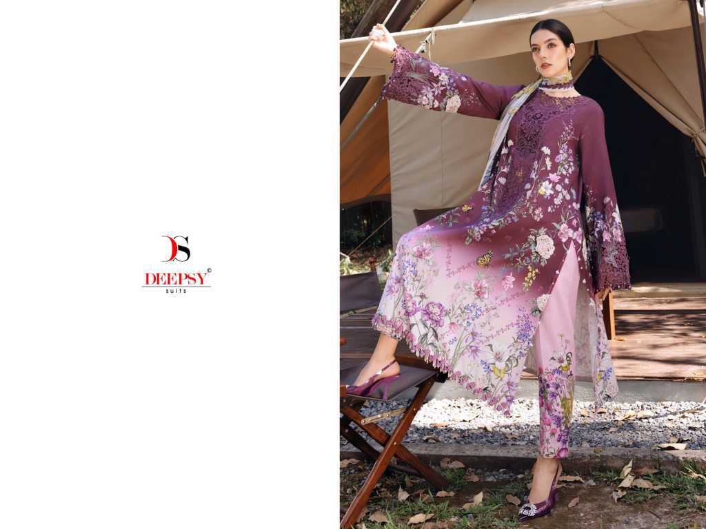 Deepsy Maria B M Print Vol 6 NX Chiffon Cotton Salwar Suit Catalog 6 Pcs (9) Deepsy Maria B M Print Vol 6 NX Chiffon Cotton Salwar Suit Catalog 6 Pcs - Image 10