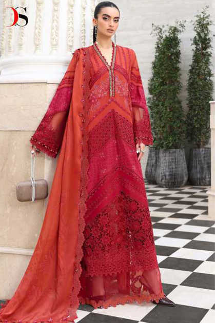 Deepsy Maria B Premium Embroidered Vol 5 Chiffon Cotton Salwar Suit Catalog 6 Pcs Deepsy Maria B Premium Embroidered Vol 5 Chiffon Cotton Salwar Suit Catalog 6 Pcs