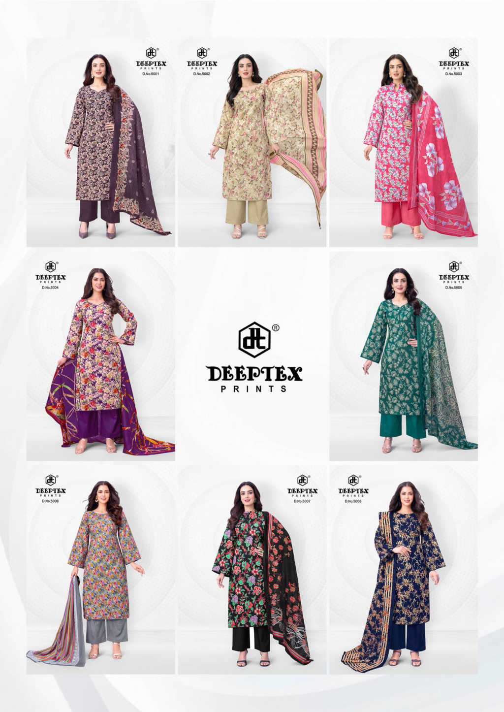 Deeptex Aaliya Afreen Vol 5 Cotton Salwar Suit Catalog 8 Pcs (10) Deeptex Aaliya Afreen Vol 5 Cotton Salwar Suit Catalog 8 Pcs - Image 11