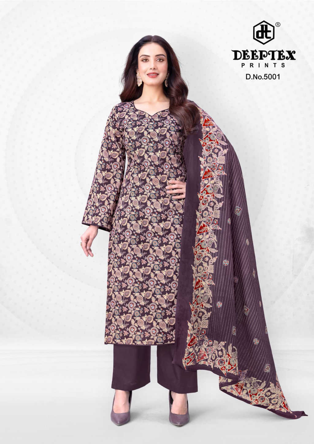 Deeptex Aaliya Afreen Vol 5 Cotton Salwar Suit Catalog 8 Pcs (2) Deeptex Aaliya Afreen Vol 5 Cotton Salwar Suit Catalog 8 Pcs - Image 3