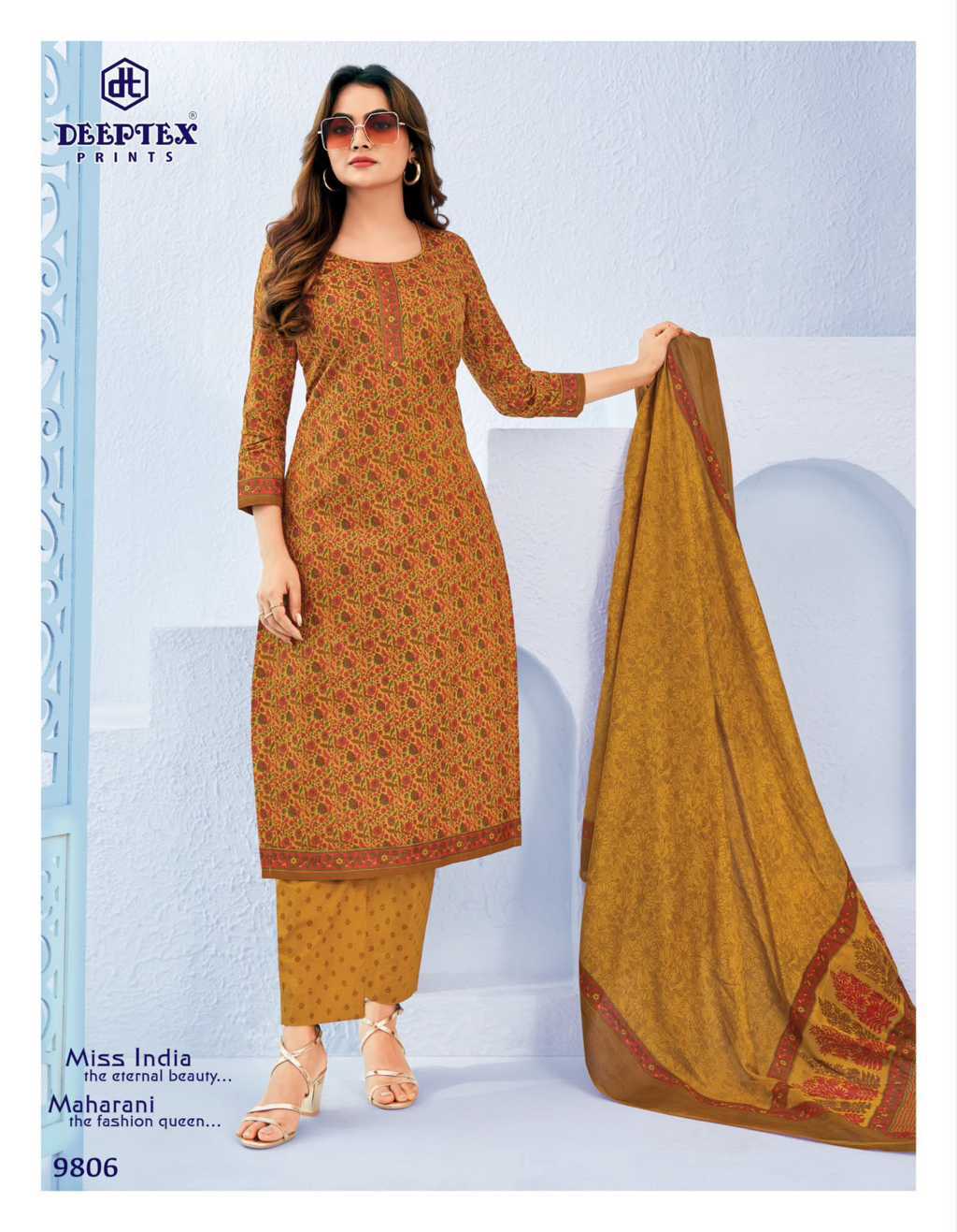 Deeptex Miss India Vol 98 Cotton Salwar Suit Catalog 16 Pcs (11) Deeptex Miss India Vol 98 Cotton Salwar Suit Catalog 16 Pcs - Image 12