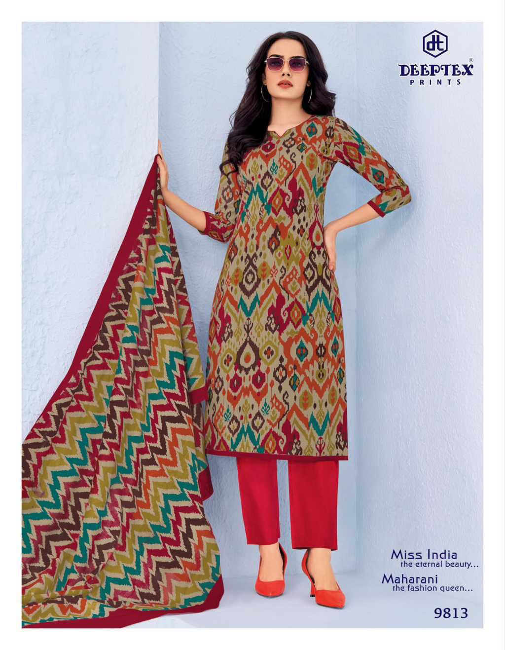 Deeptex Miss India Vol 98 Cotton Salwar Suit Catalog 16 Pcs (6) Deeptex Miss India Vol 98 Cotton Salwar Suit Catalog 16 Pcs - Image 7