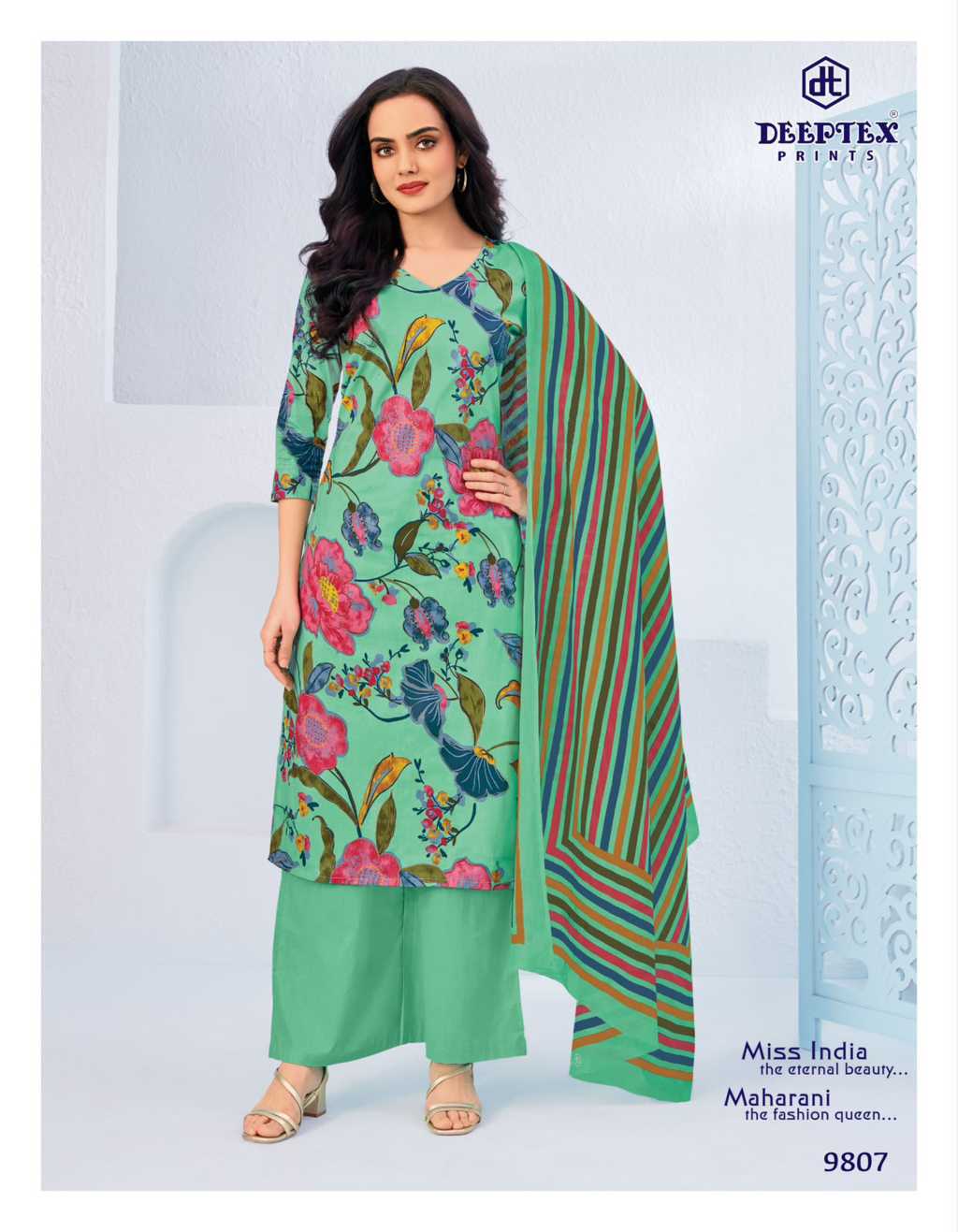 Deeptex Miss India Vol 98 Cotton Salwar Suit Catalog 16 Pcs (9) Deeptex Miss India Vol 98 Cotton Salwar Suit Catalog 16 Pcs - Image 10