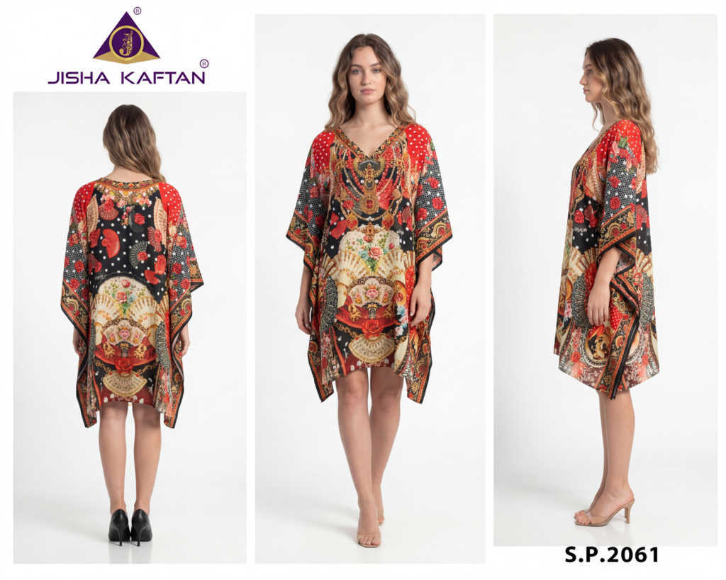 Jelite Silk Poncho Kaftan Vol 8 Kurti Catalog 8 Pcs (6) Jelite Silk Poncho Kaftan Vol 8 Kurti Catalog 8 Pcs - Image 7
