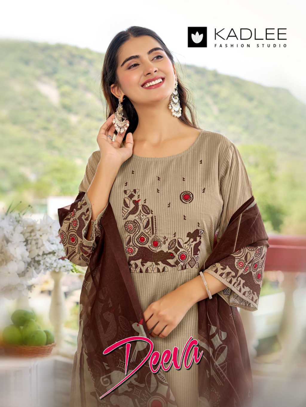 Kadlee Deeva Cotton Kurti with Dupatta Bottom Catalog 5 Pcs (1) Kadlee Deeva Cotton Kurti with Dupatta Bottom Catalog 5 Pcs - Image 2
